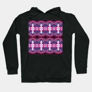 Purple Pink Boho Paisley Pattern Hoodie